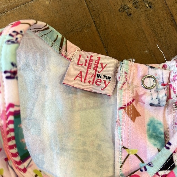 Lilly in the alley carnival short alleycat romper - Picture 3 of 6